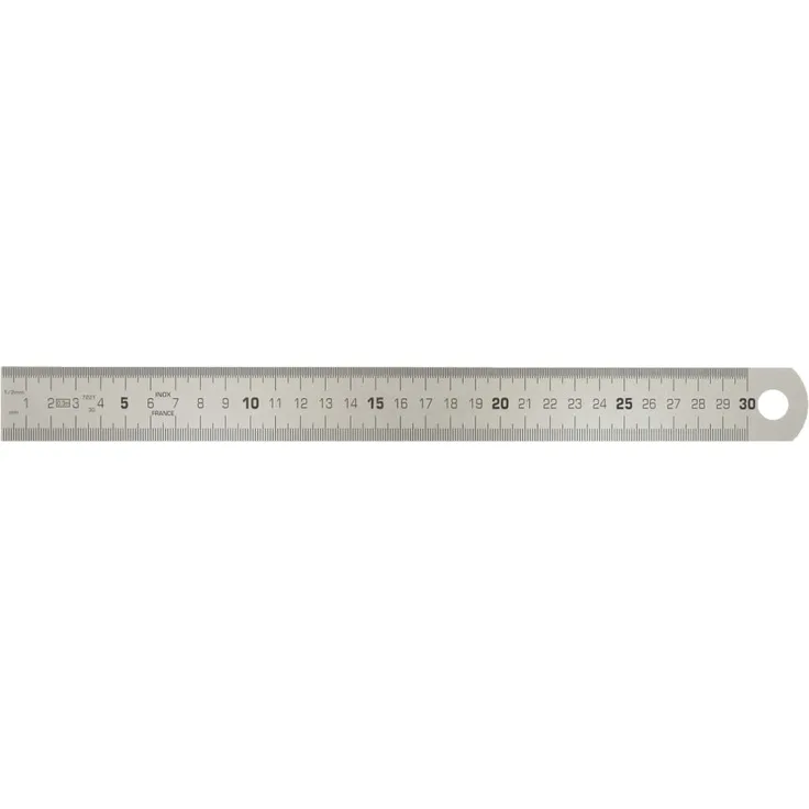 KS Tools 300.0118 Halbflexibler Stahlmaßstab, 2000mm