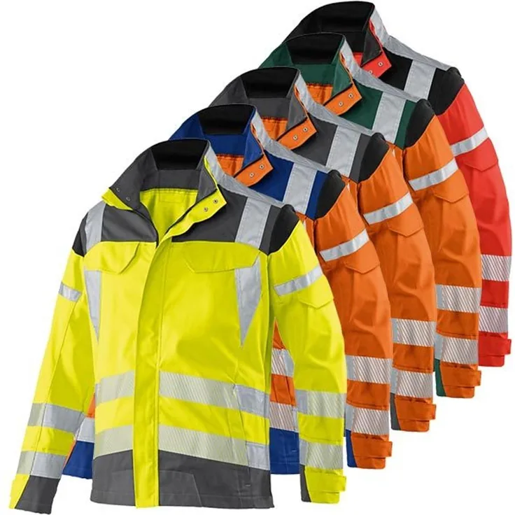 Kübler Warnschutzjacke Reflectiq 1207 54, orange-kornblau