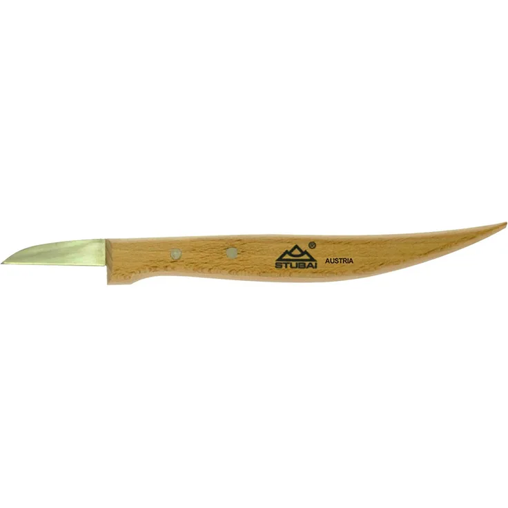 Stubai Kerbschnitzmesser gerade Ergonomic 50 mm Schnitzerwerkzeug