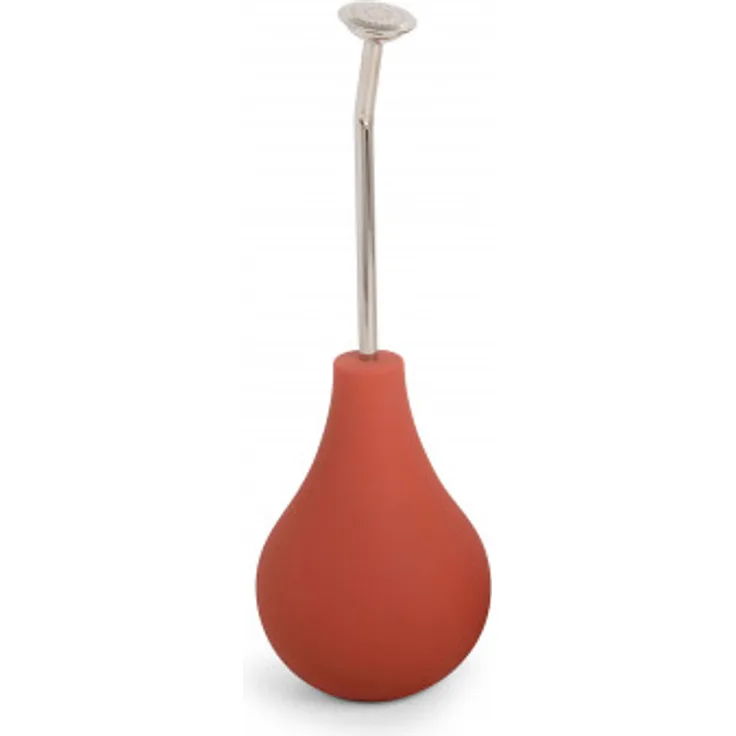 Geda Ballbrause 250 ml mit langem Rohr Farbe terrakotta