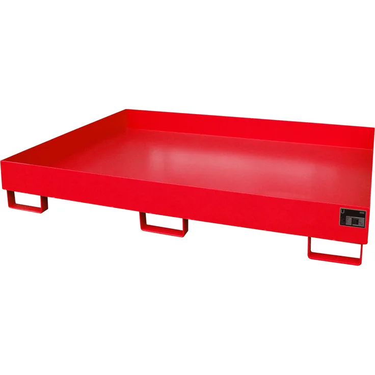 Bauer Regalwanne RW 1800, lackiert, Feuerrot
