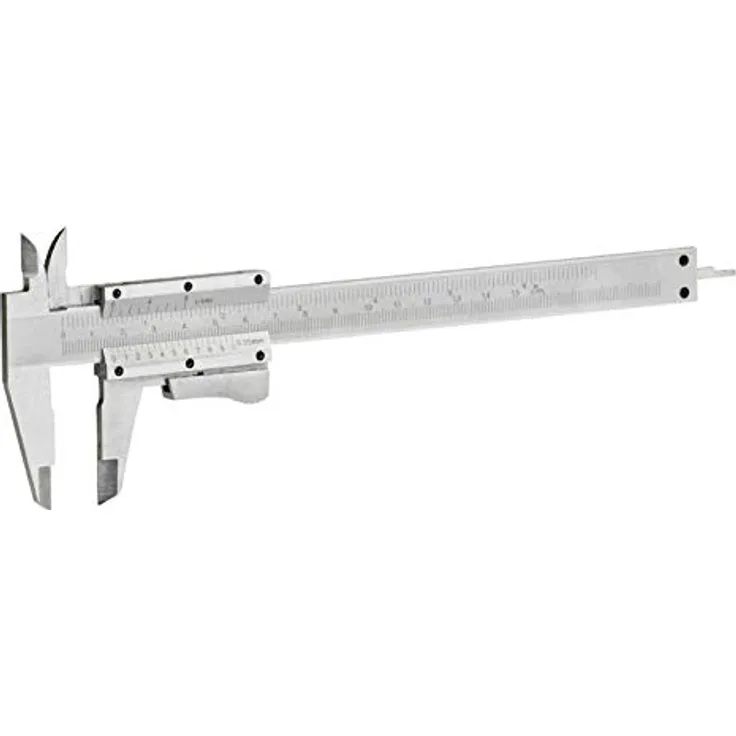Schieblehre 150mm Stahl Schublehre Kanten Heimwerker Werkzeuge Messschieber TOP