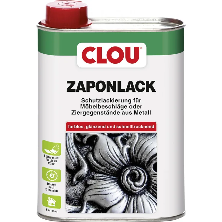 Clou Zaponlack Metallfirnis L6 250 ml