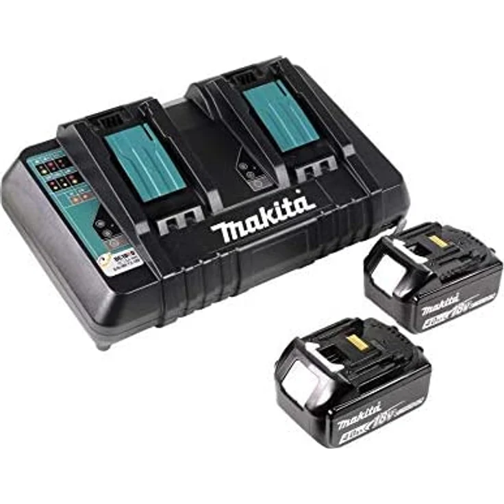 Makita DLM382PM2, Akku-Rasenmäher, 38 cm Schnittbreite, mit 2 Akkus und Doppelladegerät – Bild 3