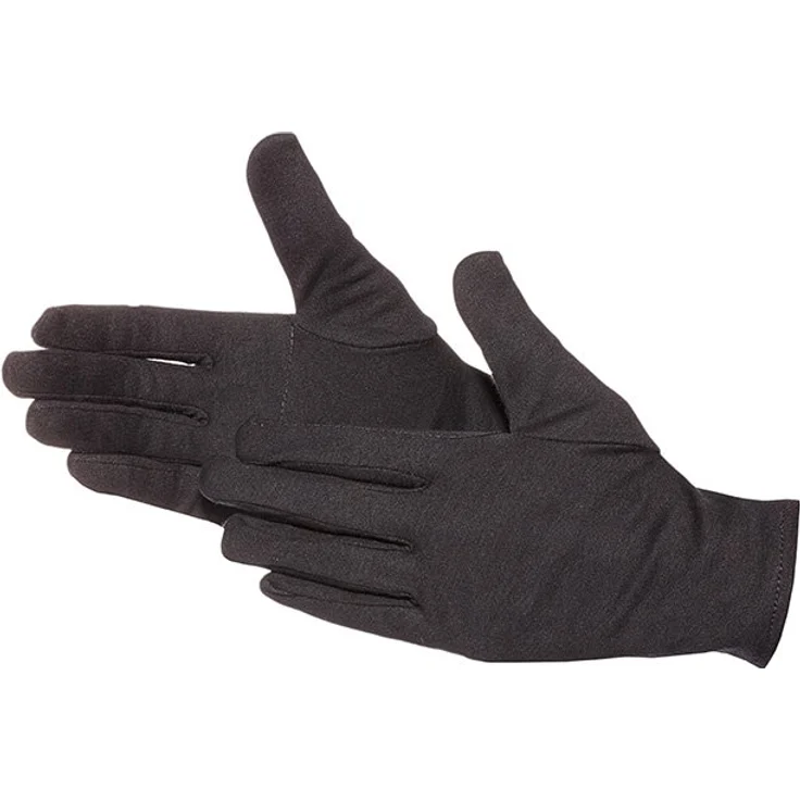 JAH 579-BL Baumwollhandschuh, Schwer, Verstärkt, Schwarz, 9, 24 Stück – Bild 1