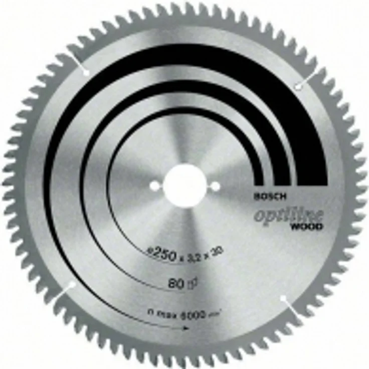 Bosch Professional Kreissägeblatt Optiline Wood (für Holz, 216 x 30 x 2 mm, 24 Zähne, Zubehör Kreissäge) – Bild 1