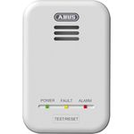 ABUS Gasmelder GWM100ME für Gasthermen - Erdgas (Methan) - Stadtgas - Alarmlautstärke 85 dB - weiß - 81443