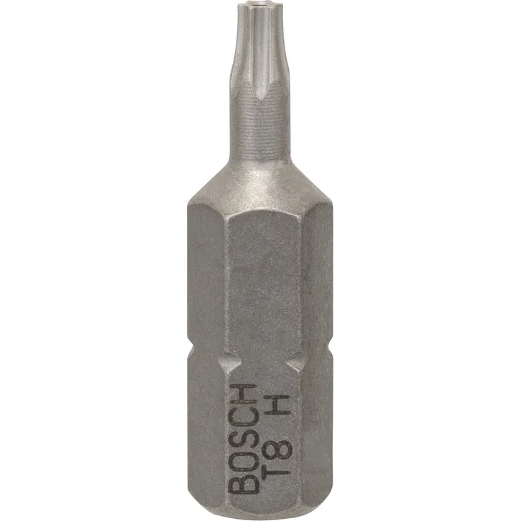 Bosch Professional Bit Extra-Hart für Security-Torx-Schrauben (T8H, 2 Stück)