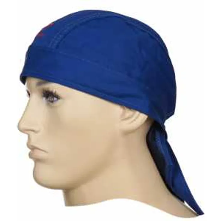 Hitzekopfschutz Bandana blau WELDAS 23-3612