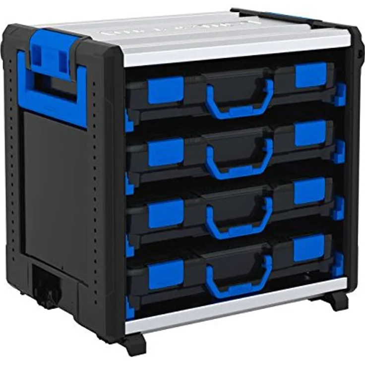 Sortimo 1000003823 WorkMo 24-500 inkl. 8 Kofferschienen und 4 T-BOXXen H Standard
