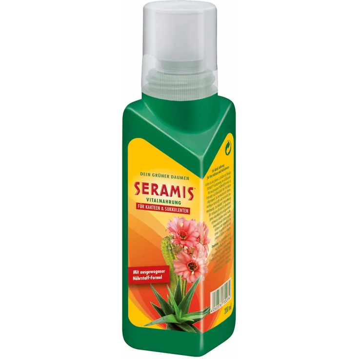 SERAMIS Vitalnahrung für Kakteen und Sukkulenten, 200 ml