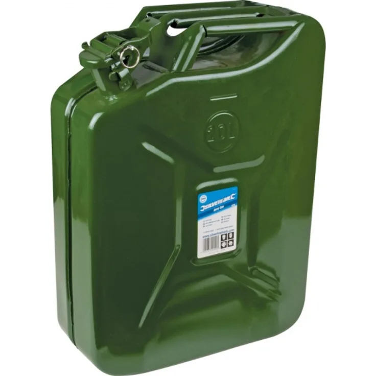 Stahlbehälter 20 Liter grün