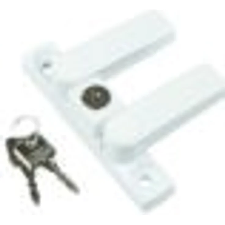 BURG-WÄCHTER Winsafe WS 22 W SB Fenstersicherung, 1 Stück, 205 x 150 x 46 mm, weiß – Bild 2