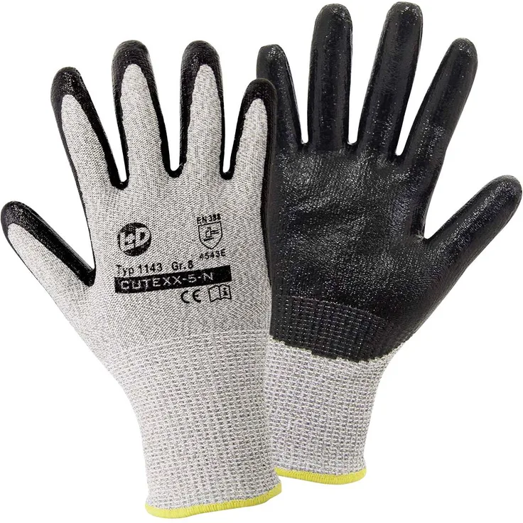 L+D CUTEXX-5-N 1143-10 Arbeitshandschuh Größe (Handschuhe): 10 EN 388:2016, EN 420-2003 CAT II 1 Paar