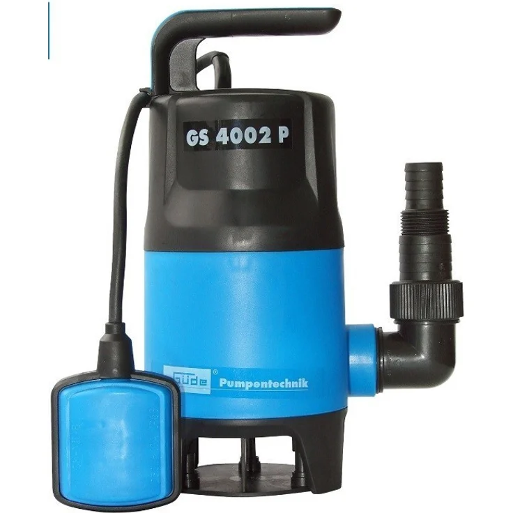 Güde GS 4002 P Tauchpumpe 94630 Schmutzwassertauchpumpe mit var.Schwimmerschalter (400W, 7500l-h, 5m max. Förderhöhe) Tauchmotorpumpe – Bild 2