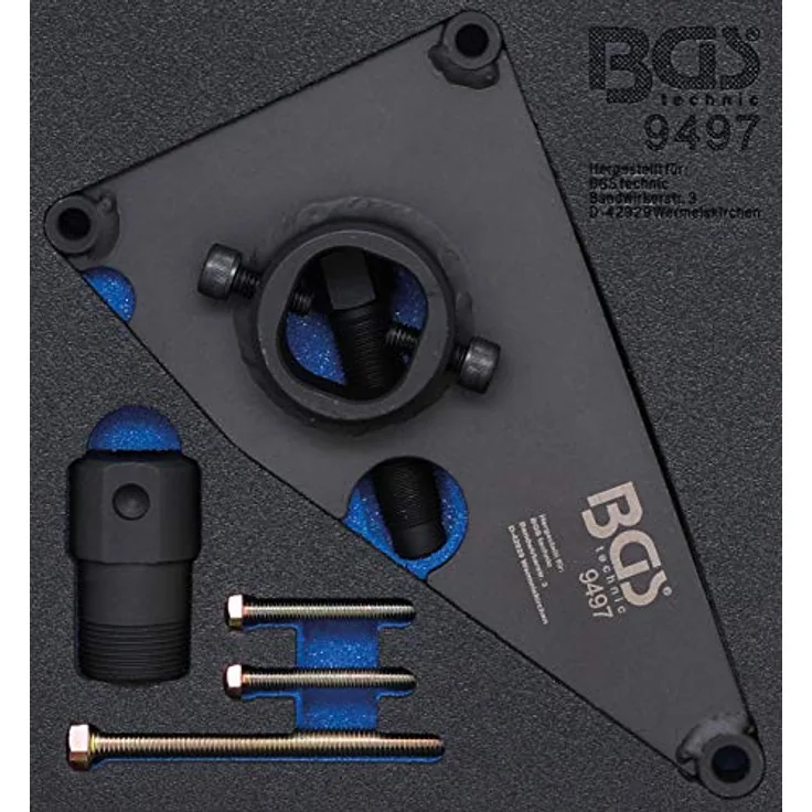 BGS 9497 | Werkstattwageneinlage 1-6: Hochdruckpumpen-Kettenrad-Abzieher | für Hyundai, Kia