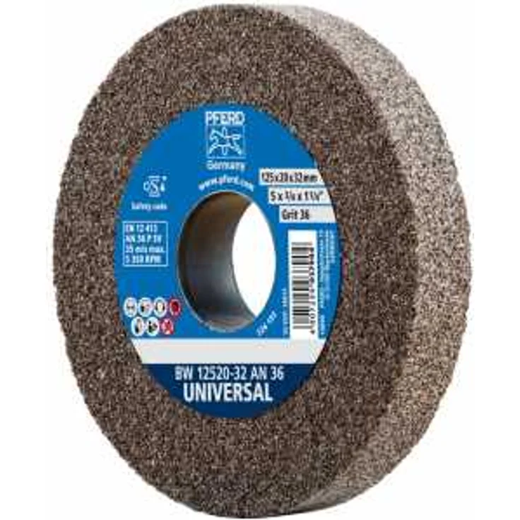 PFERD Schleifbockscheibe BW 12520-32 AN 36 UNIVERSAL – Bild 1