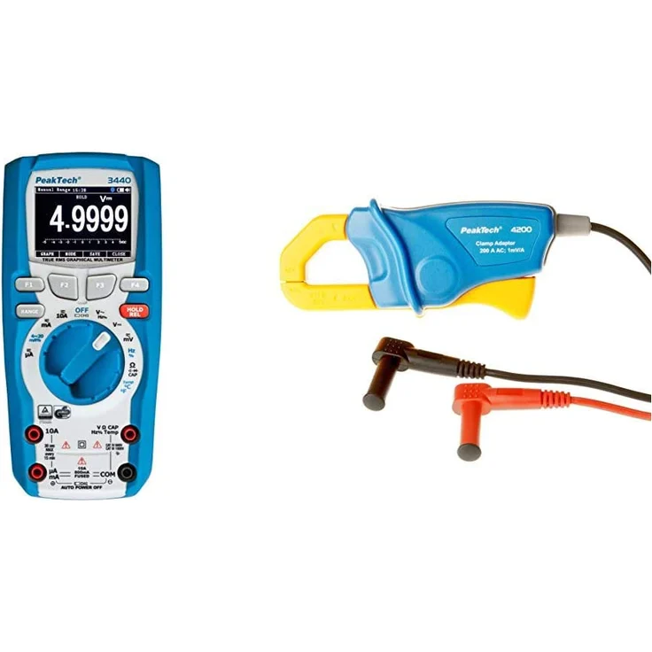 PeakTech 3440 - Multimeter digital 49999 Counts grafisch – Bild 2