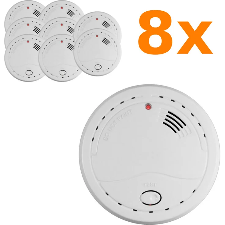 Smartwares 8 Gasmelder für Erdgas, Butangas und Propangas Smartwares RM400
