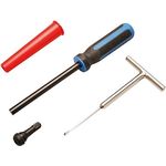 BGS 8766 | Reifenventil-Einziehwerkzeugsatz | 4-tlg.