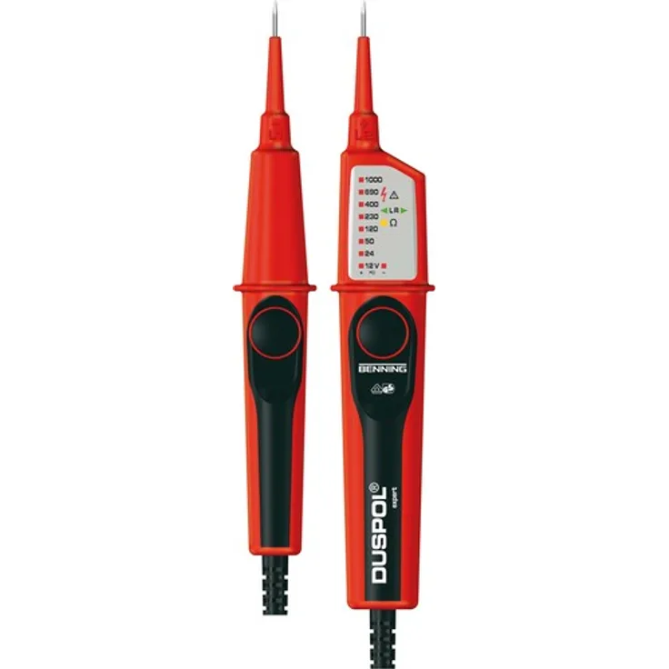 Benning Duspol expert Spannungs und Durchgangsprüfer, 050262