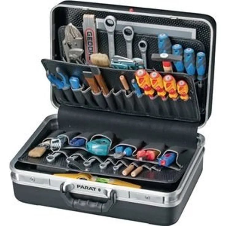 Parat 99.100-171 Classic Werkzeugkoffer, schwarz (Ohne Inhalt)