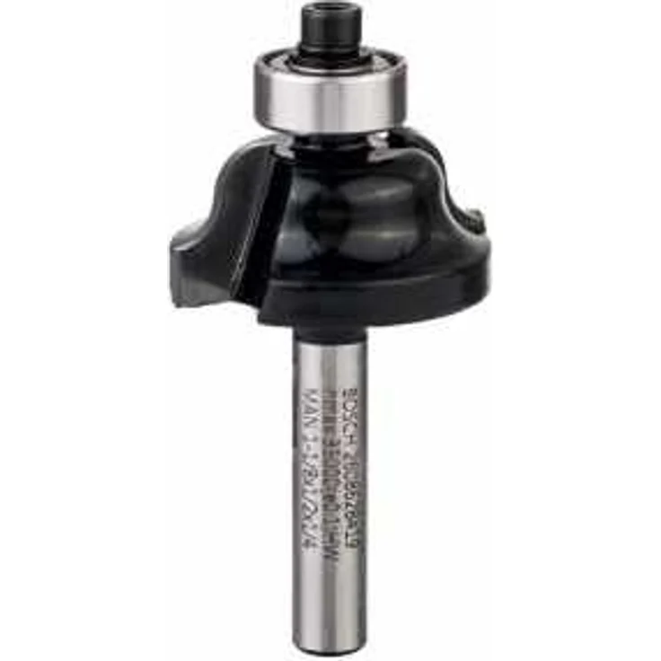 Bosch 2608628419 Roman Wellen-Design, zweischneidig, Anlaufkugellager, Hartmetall, Radius - 4,0 mm