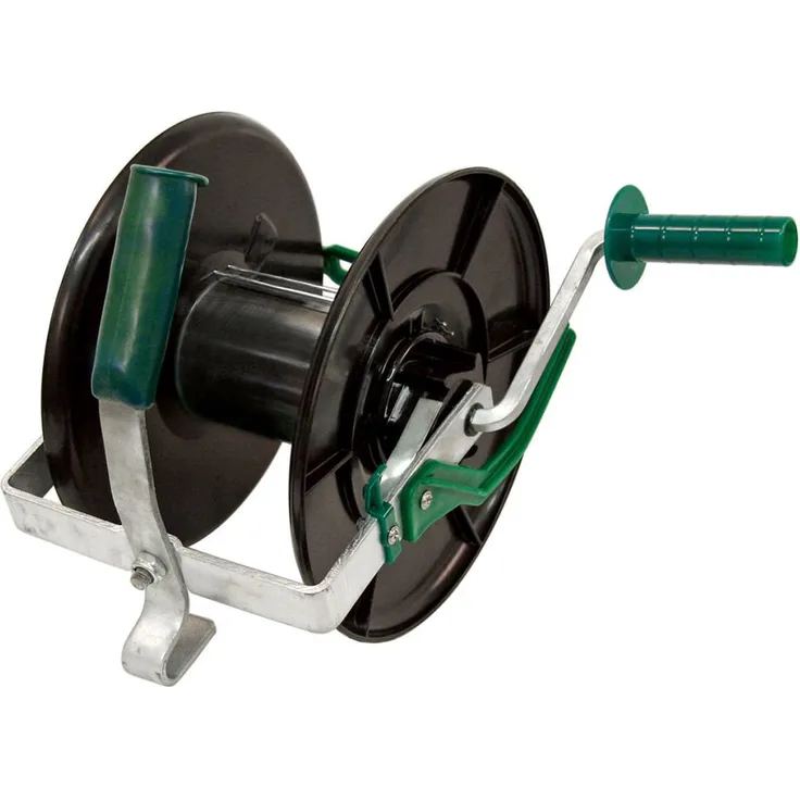 Kerbl Kompakthaspel Schwarz und Grün 44296