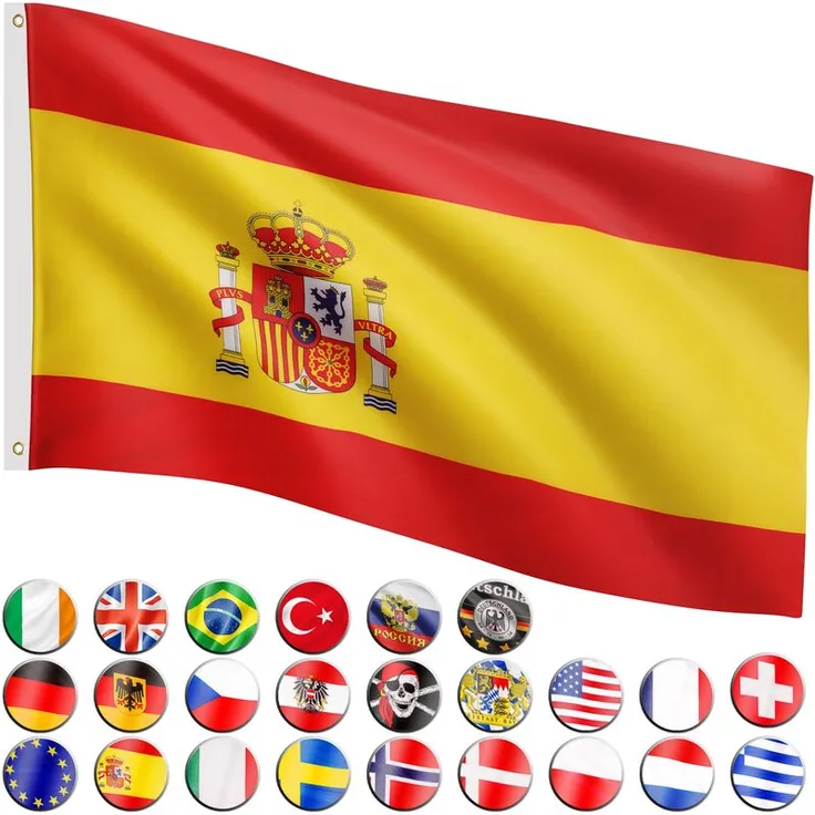  Fahne Spanien Flagge - Flagmaster