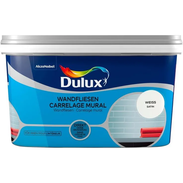 Dulux - Dulux Fliesenlack Fresh Up, weiß, 2 l - weiß