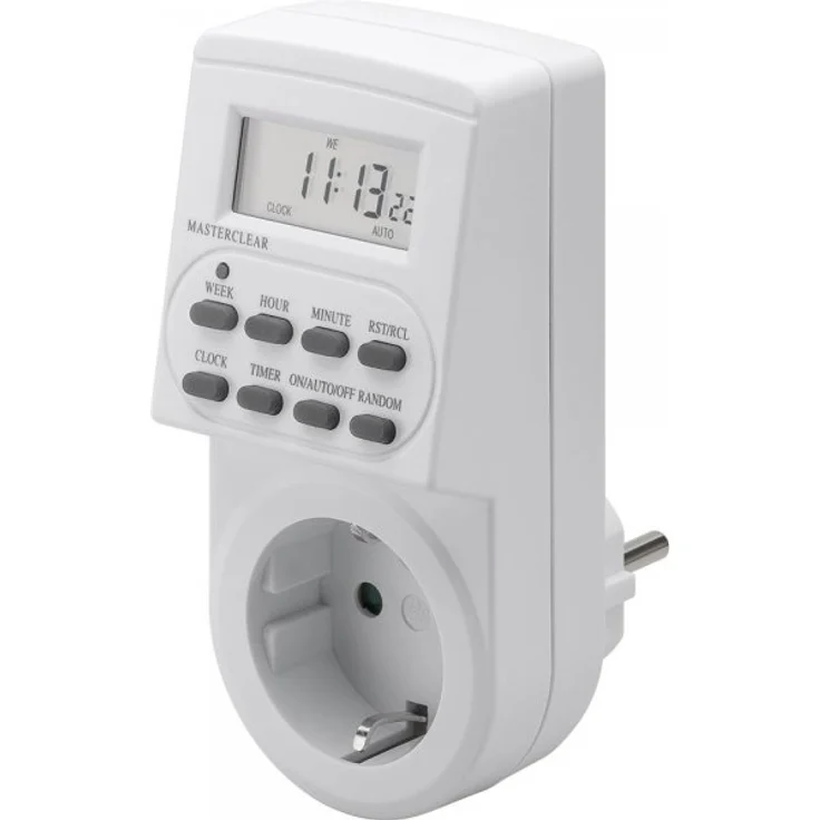Goobay Digitale Wochenzeitschaltuhr präzise und komfortable Steuerung von elektronischen Geräten