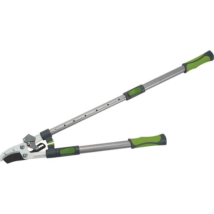 Silverline 227550 Amboss-Astschere mit Teleskopstange und Ratschenfunktion 640 mm