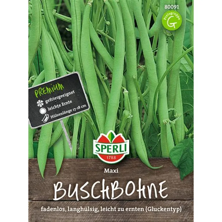 Sperli Buschbohne Maxi