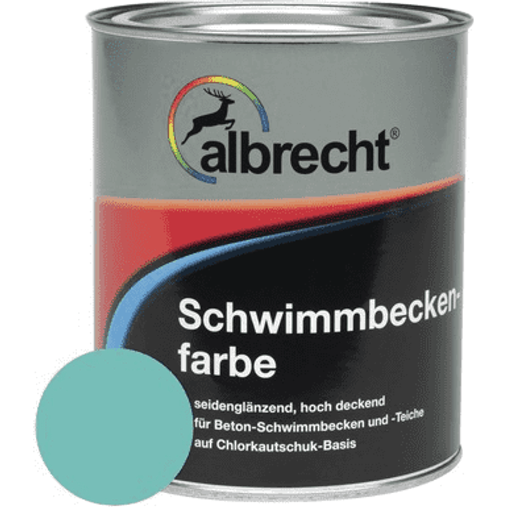 Albrecht Schwimmbeckenfarbe 2,5 l, seegrün
