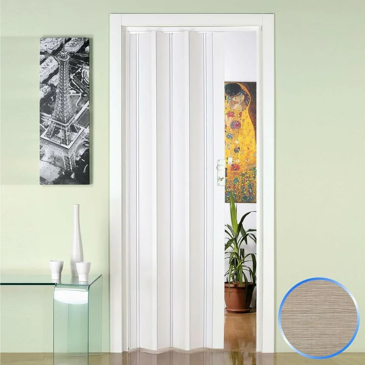 Innenraum Falttür in PVC Zeder 88,5x214 cm mod. Luciana – Bild 1
