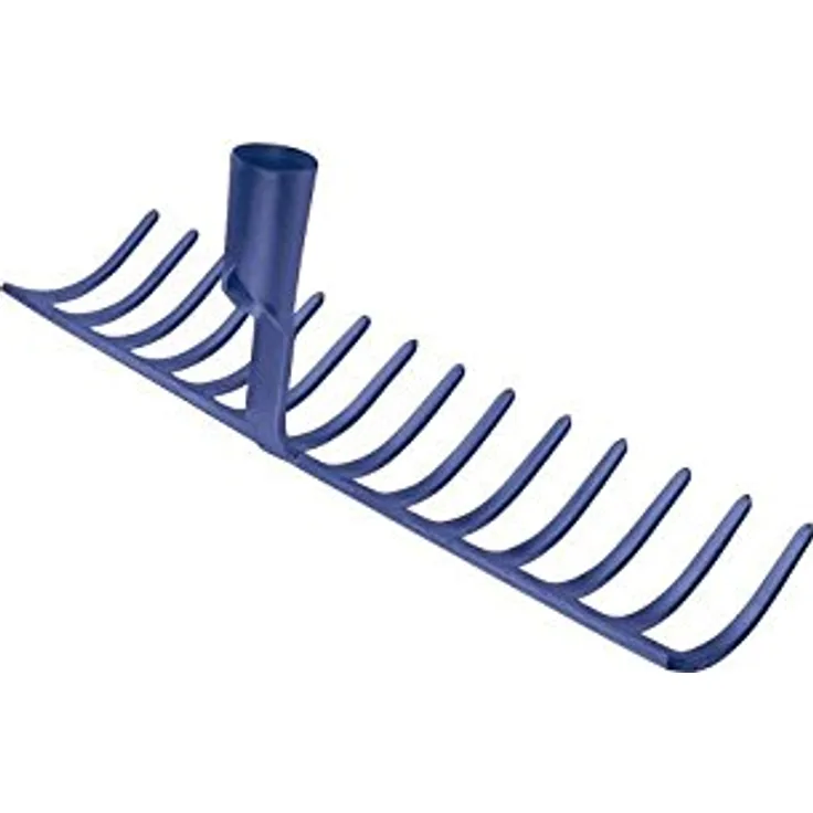 Idealspaten WEG10832 Straßenrechen ''Sieger'', blau, 40 x 25 x 15 cm