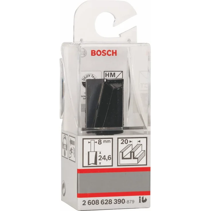 Bosch Professional Nutfräser Standard for Wood (für Holz, Ø 20 mm, Arbeitslänge 25 mm, Zubehör Handfräse) – Bild 4