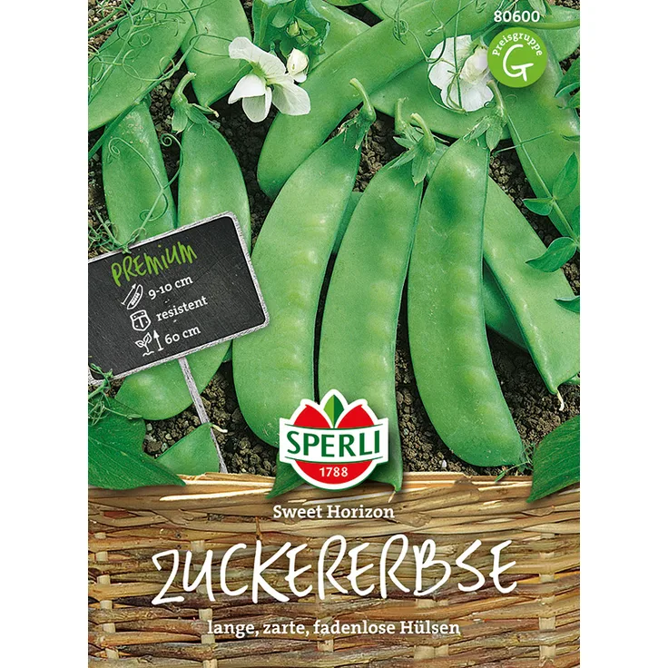 Sperli Zuckererbse Sweet Horizon
