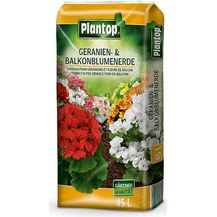Bild für Plantop Geranien- und Balkonblumenerde 45 Liter