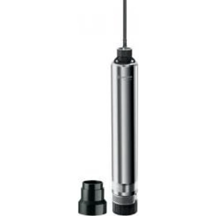 Gardena Premium Tiefbrunnenpumpe 6000-5 inox: Brunnenpumpe aus rostfreiem Edelstahl mit 6000l-h Fördermenge, inkl. integriertem Thermoschutzschalter (1492-20) Tiefbrunnenpumpe – Bild 1