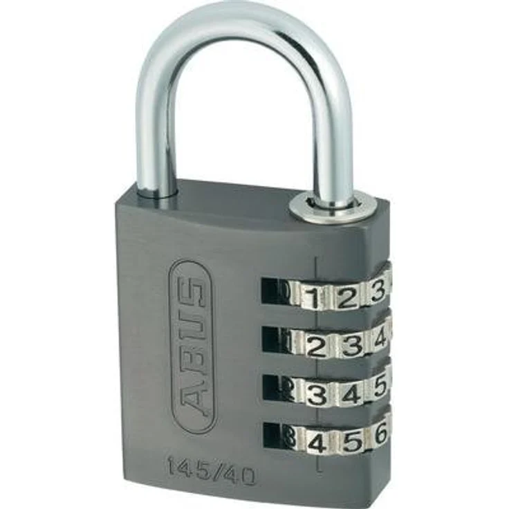 ABUS 48806 Aluminium-Zahlenschloss 145-40 titan – Bild 1
