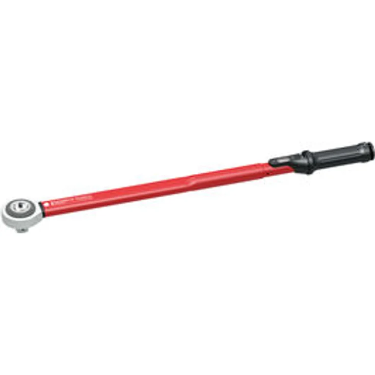GEDORE red Drehmomentschlüssel für Links- und Rechtsgewinde, 3-4 Zoll, 80-400 Nm, Stahlrohr, Rot-Schwarz – Bild 1
