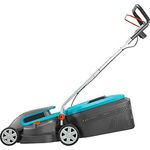 GARDENA PowerMax Elektro-Rasenmäher 1400-34: Rasenmäher bis 400 m², 34 cm Schnittbreite, 40 l Fassungsvolumen, ErgoTec Plus-Handgriff - 5034-20