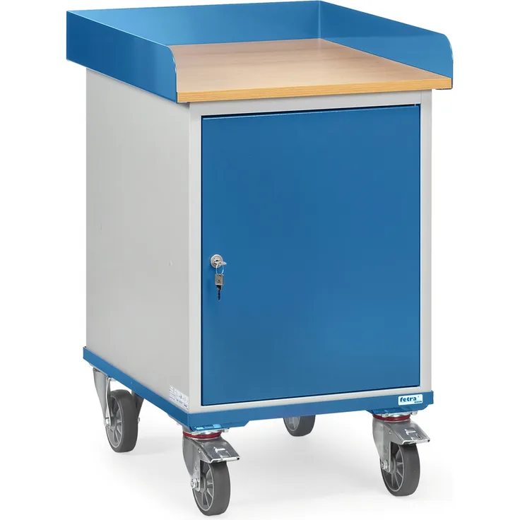 Fetra Rollschrank mit Umrandung und Stahlschrank