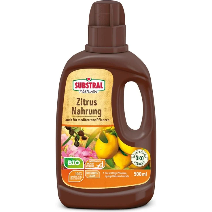 Substral Substral Naturen Zitrus & Mediterrane Pflanzen Nahrung 500 ml – Bild 1