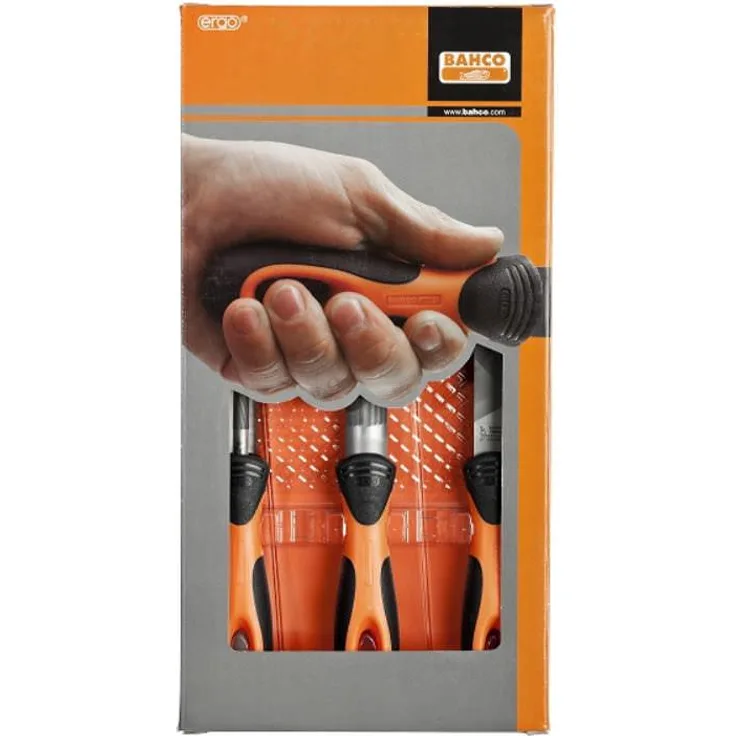 Bahco 1-473-08-2-2 BH1-473-08-2-2 Feilensatz Ergo 200mm 3-teilig Hieb 2