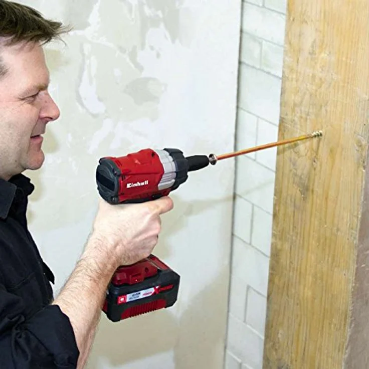 Einhell Akku Schlagschrauber TE-CW 18 Li BL Solo Power X-Change PXC (Lithium Ionen, 18 V, 215 Nm, LED Licht, Bit-Adapter zum Schrauben, ohne Akku und Ladegerät) – Bild 3