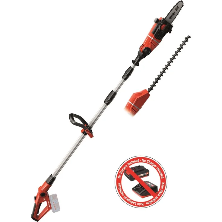Einhell Akku-Multifunktionswerkzeug GE-HC 18 Li T-Solo Power X-Change PXC - 2-in-1 Heckenschere und Motorsäge, Oregon Schwert, ohne Akku und Ladegerät – Bild 1