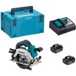 Makita DHS660RTJ Akku-Handkreissäge 57 mm 18 V / 5,0 Ah, 2 Akkus + Ladegerät