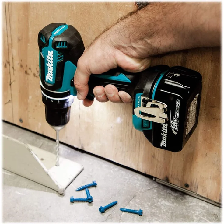 Makita DDF485RTJ Akku-Bohrschrauber, 18 V, 5 Ah, 50 Nm Drehmoment, mit 2 Akkus, Ladegerät und Transportkoffer – Bild 6
